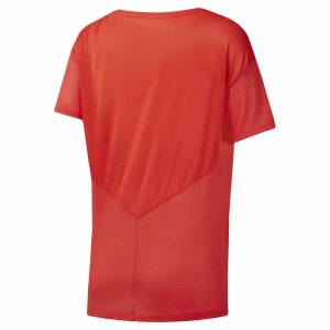 Reebok WOR ACTIVCHILL T Shirt Damen - Rot - DE 102-ZGO